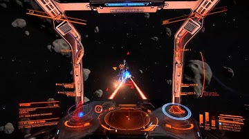 Elite Dangerous - Python encounter in a Diamondback S