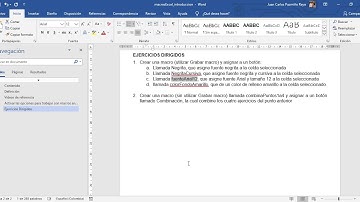 Excel Avanzado: Macros Introducción - grabador de macros
