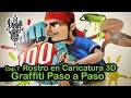 Graffiti paso a paso EXPLICADO Rostro en Caricatura  - UnderLab Mx - Cap. 7