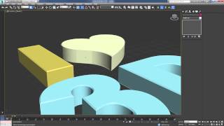 PHASE 01: Modeling - Text Bevels (maxqs)