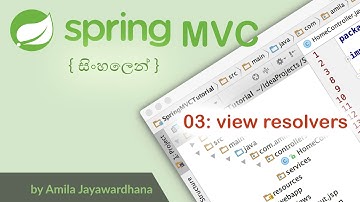 Spring MVC Sinhalen: 03 - View Resolvers