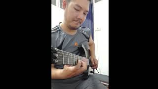 Video thumbnail of "ဒီနေ့ညတီးဖြစ် ကရင်သီချင်း Guitar Solo 🎸 #shorts"