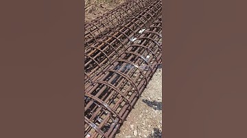 pile foundation reinforcement welding joint work #construction #pilefoundation #bridge #pwd