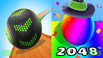 Going Balls Vs Ball Merge 2048 Android iOS Mobile Gameplay Walkthrough 181232