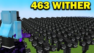 Why, I Spawn 463 Wither in this LifeStealSmp....