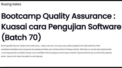 Final Project Quality Assurance Engineer Sanbercode