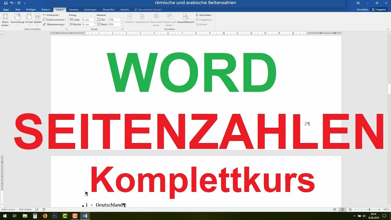 Word 2016 seitenzahl ab seite 3 | VIDEO: Word 2010: Seitenzahlen ab Seite 3 erstellen