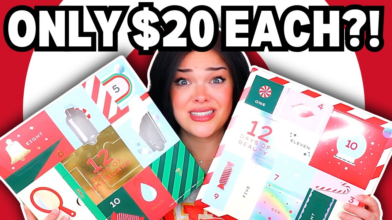 Only $20...This CAN'T BE GOOD RIGHT?! | Target Beauty & Skincare Advent Unboxing