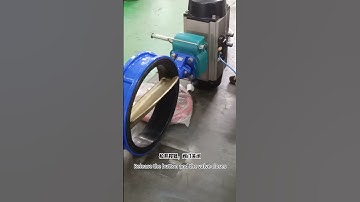 How To Easily Install a Pneumatic Butterfly Valve Switch! #povvalve #shorts