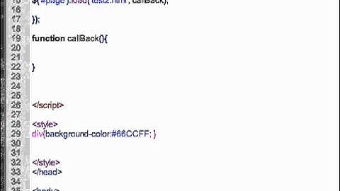jQuery Load and Callback