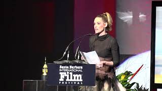 SBIFF 2022 - Charlize Theron Presents American Riviera Award & Kristen Stewart Acceptance Speech