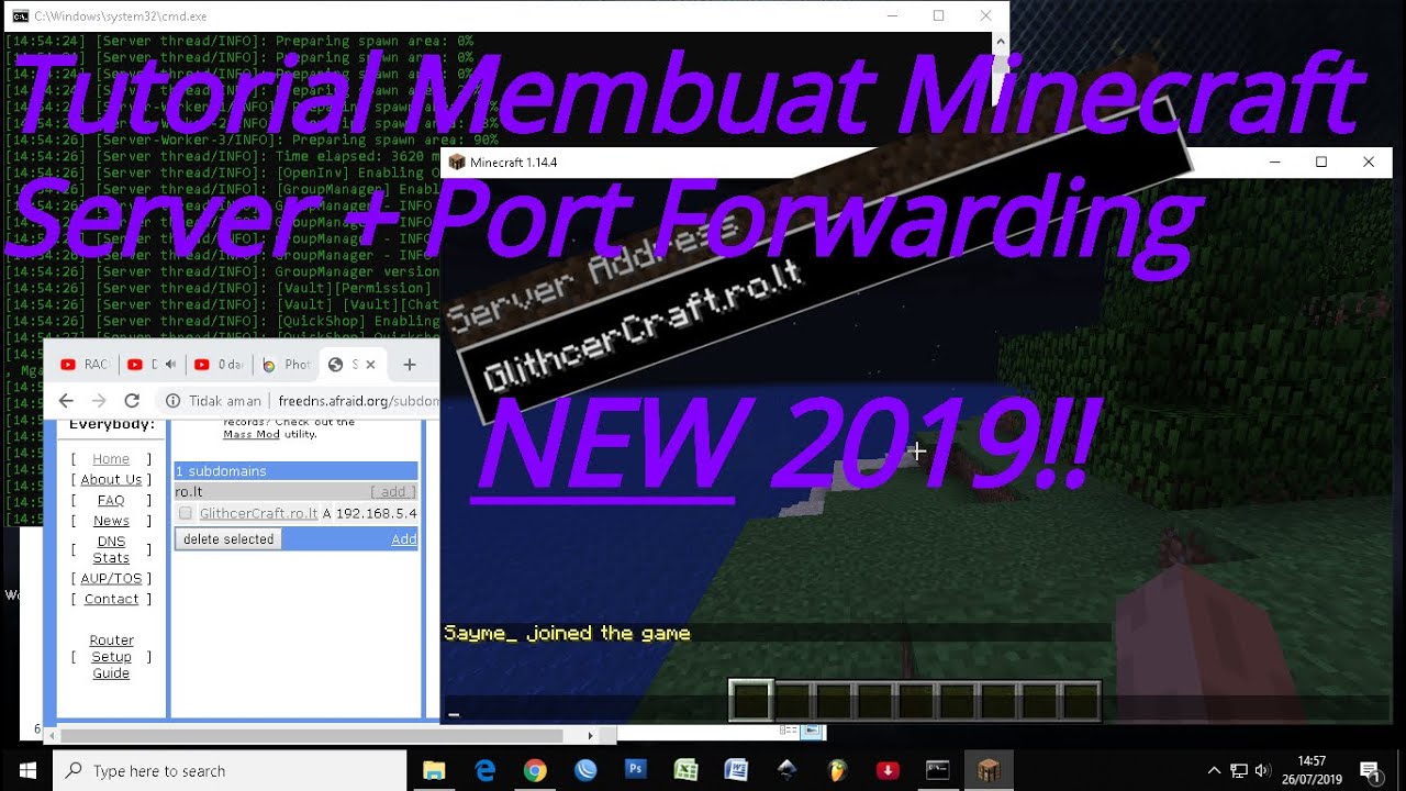 minecraft port forwarding minecraft port forwarding