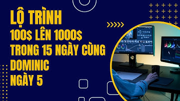 BOT COPY TRADE - AUTO TRADING LỘ TRÌNH 100$ LÊN 1000$ TRONG 15 NGÀY CÙNG DOMINIC NGÀY 5