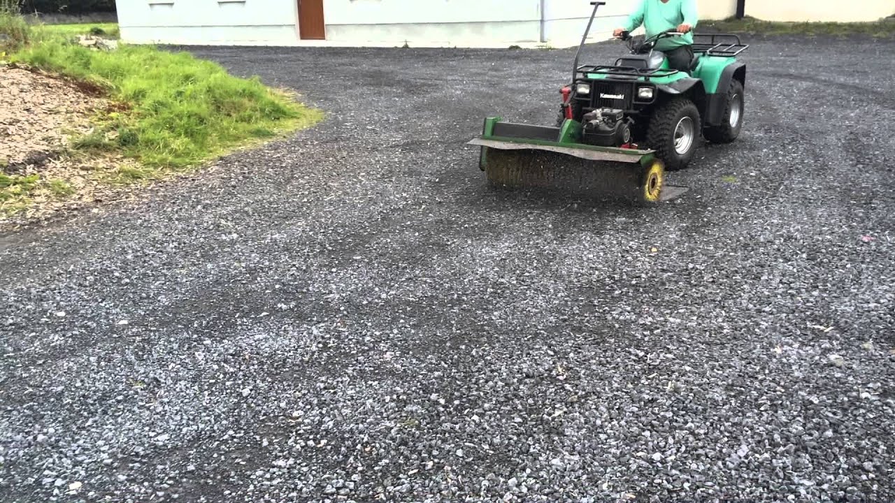 Quad sweeper. First outing