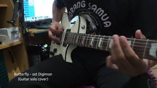 Ost Digimon - Butterfly (Guitar Solo Cover)