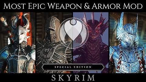 MOST LEGENDARY WEAPON AND ARMOR MOD | Skyrim SE Ultra ENB Photoreal Graphics | Nvidia GTX 1080