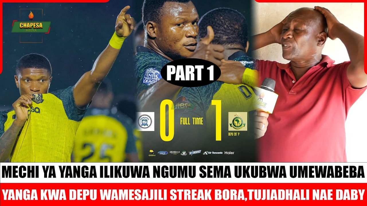 MZEE SAID!YANGA JANA AMECHEZA KWA TAHADHALI MGUNDA KOCHA MZURI/YANGA TIMU ZA KUSINI ANAUPINZANI NAZO