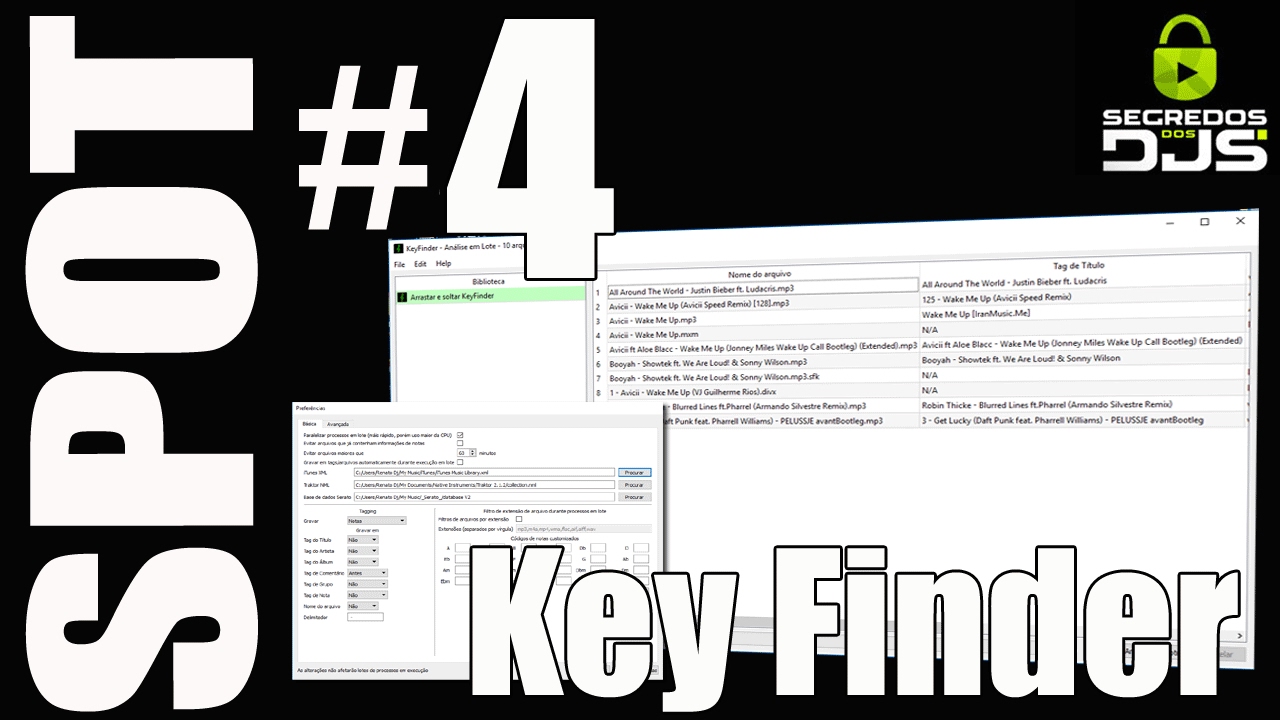 Key Finder - Spot 4 - Segredos dos Djs - YouTube