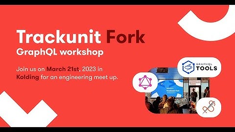Trackunit Fork - GraphQL - Supergraphs - Schema Stitching - GraphQL Yoga - Apollo