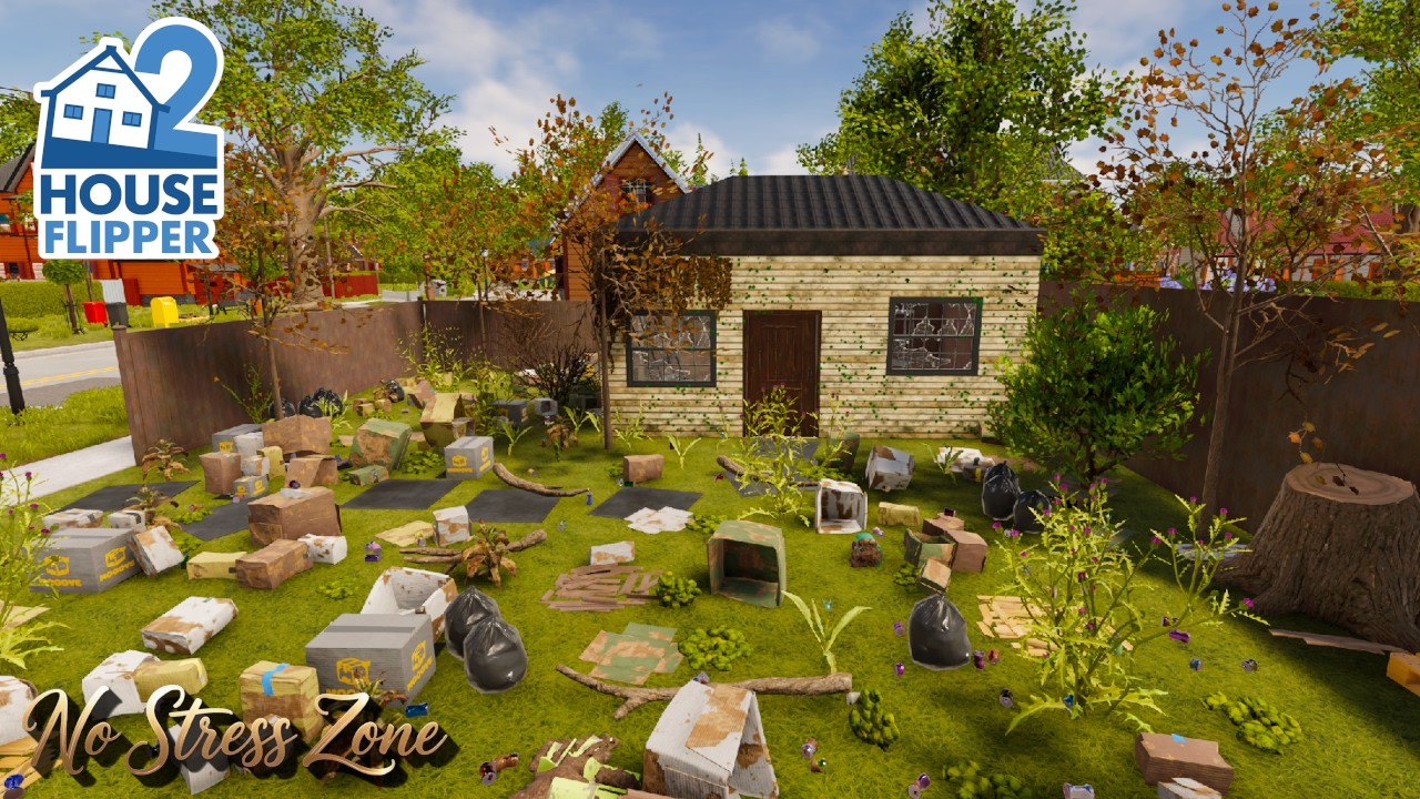 House Flipper 2 – Storage Ruin To Starter Home Build | No Commentary custom job