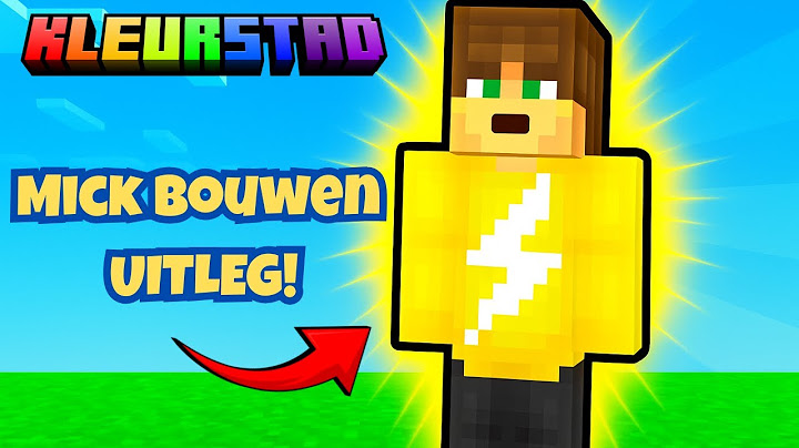 Kleurstad - MICK bouwen in minecraft!