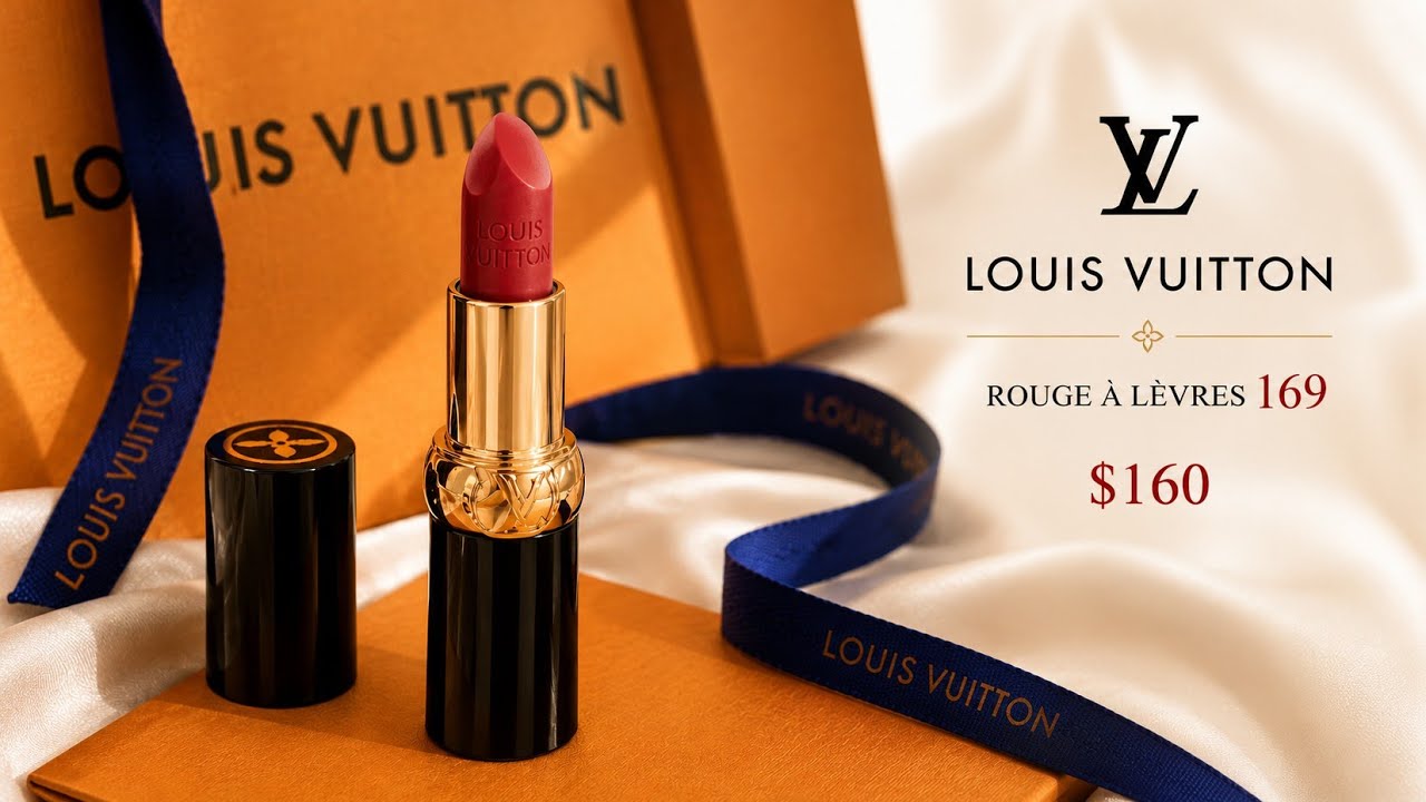 2489 Unboxing a $160 LOUIS VUITTON Lipstick - YouTube