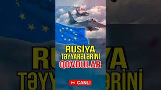 NATO qırıcıları Rusiya təyyarələrini qovdu - ŞOK OLAY - Media Turk TV #mediaturk #trend #shortvideo