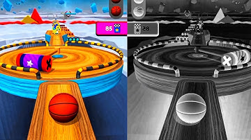 Going Balls (Vs) New Ball Speedrun Walkthrough:iOS,Android Color Ball Run New Update