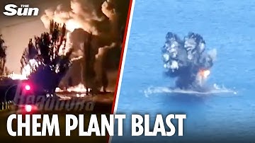 Massive blast hits huge Russia ammo plant as Putin