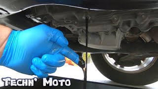 R&R Transmission Fluid (Trani Fluid Level Check) on a Chevy Equinox SUV Easy to Do | Techn' Moto