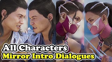 Mortal Kombat 1 All Characters Mirror Intro Dialogues