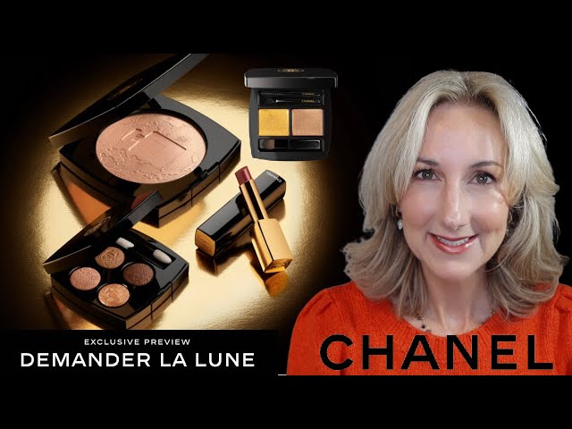 CHANEL HOLIDAY 2022 🌝 SWATCHES & REVIEW  Ombres de Lune Shadow, Eclat  Lunair Rose Or & Cuivre Dore 