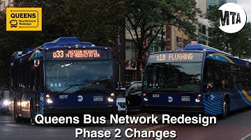 Queens Bus Network Redesign Phase 2 Changes