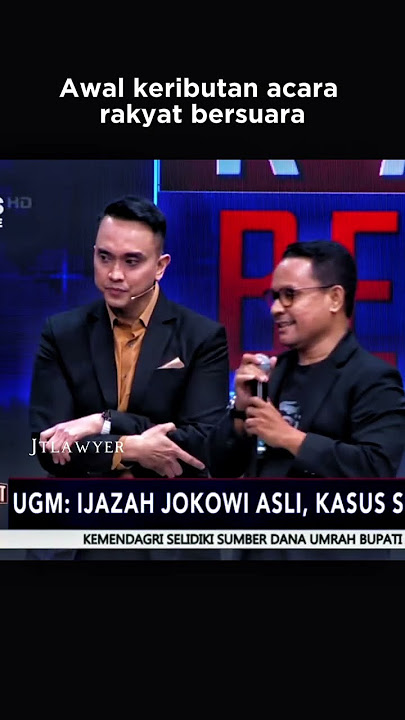 Download lagu Awal keributan acara rakyat bersuara... #d#debatpanasi#ijazahjokowiu#ugmr#rakyatbersuarajtlawyer