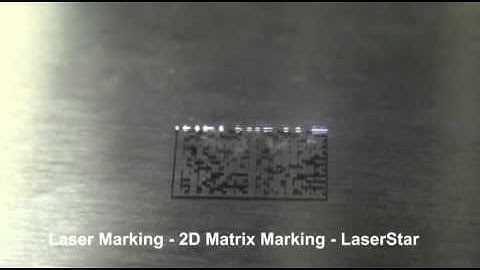 Laser Marking - 2D Matrix Laser Marking