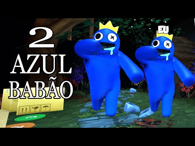 2 AZUL BABÃO NO RAINBOW FRIENDS ROBLOX 