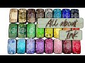 All about ink new versafine claire ink colors unboxed honest swatching  review papercraft