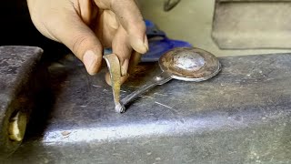 how to make a kazal holder | kazroti making | blacksmith work