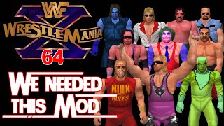 Wrestlemania X 64 Review - New WM2000 Mod (HOLY ****!)