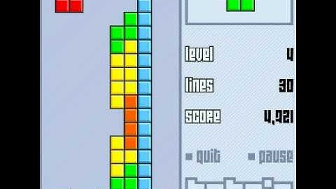 Tetris glitch