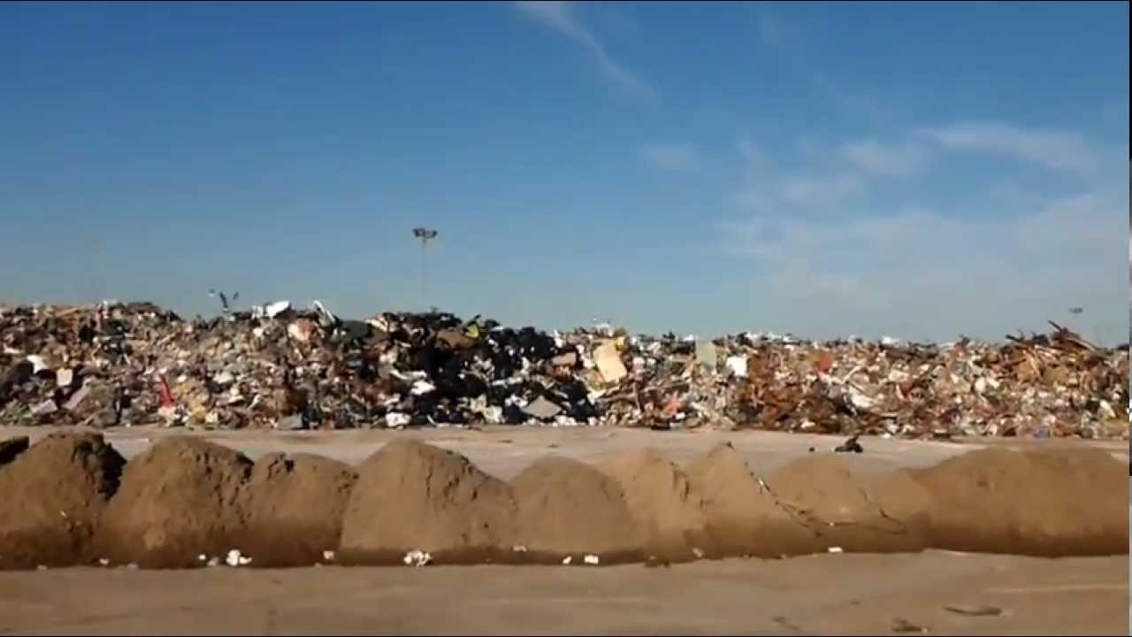 Garbage Mountain, Rockaway, Nov. 5th 2012 YouTube
