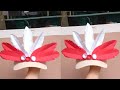 Topi Mahkota untuk Karnaval dari kertas origami || hiasan kepala untuk karnaval