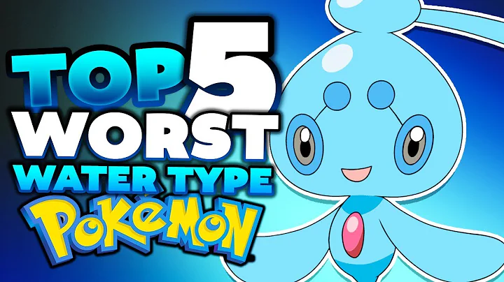 Top 5 Worst Water Type Pokémon