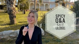 Spicy Q&A | Size, Relationship, Favorite Position... | Beach Walk |  Lia Engel