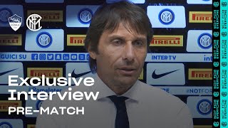 ROMA vs INTER | Antonio Conte Inter TV Exclusive Pre-Match Interview 🎙⚫🔵 [SUB ENG]