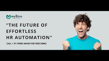 myBuro No 1 HR Automation Tool  in 2025.
