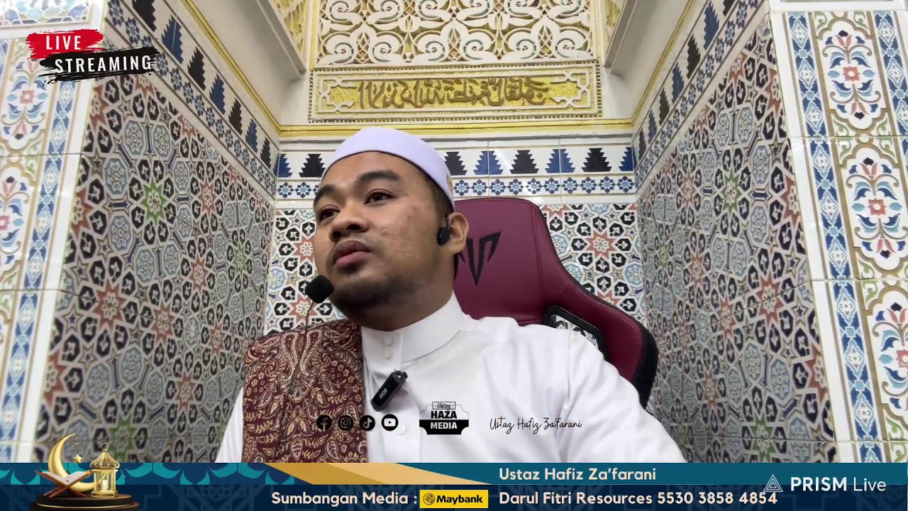 Live streaming of Ustaz Haza Official - YouTube