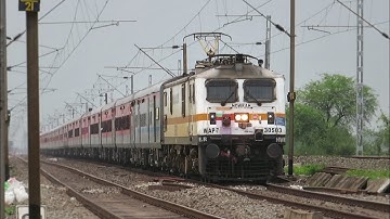 High Speed LHB & ICF Trains Actions in Howrah-Barddhaman Chord - Indian Railways