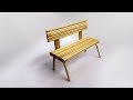 HomeCraft Ideas - How To Make A Bench From Bamboo Sticks HomeCraft Ideas - How To Make A Bench From Bamboo Sticks