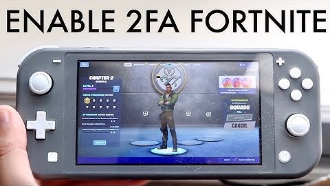 How To Setup 2 Factor Authentication (2FA) On Fortnite!
